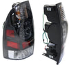 TACOMA 05-15 TAIL LAMP RH AND LH, Assembly, LED, Clear Lens, Black Interior