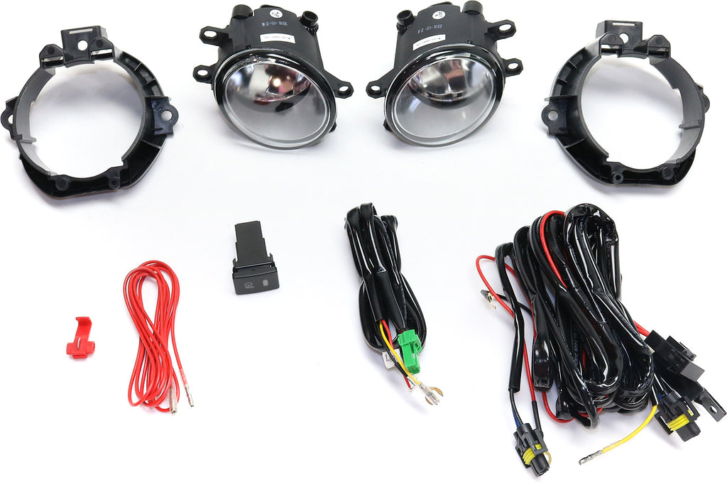 RAV4 06-08 FRONT FOG LAMP RH and LH, Assembly, Halogen, Clear Lens, w/ Bracket