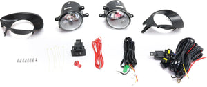 YARIS 06-08 FRONT FOG LAMP RH and LH, Assembly, Halogen, Clear Lens, 2-Door Hatchback