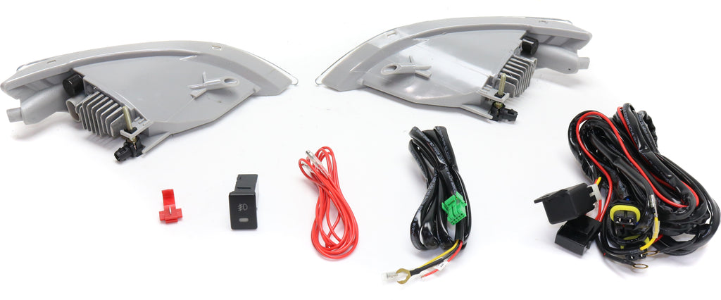SIENNA 06-10 FRONT FOG LAMP RH and LH, Assembly, LED, Clear Lens