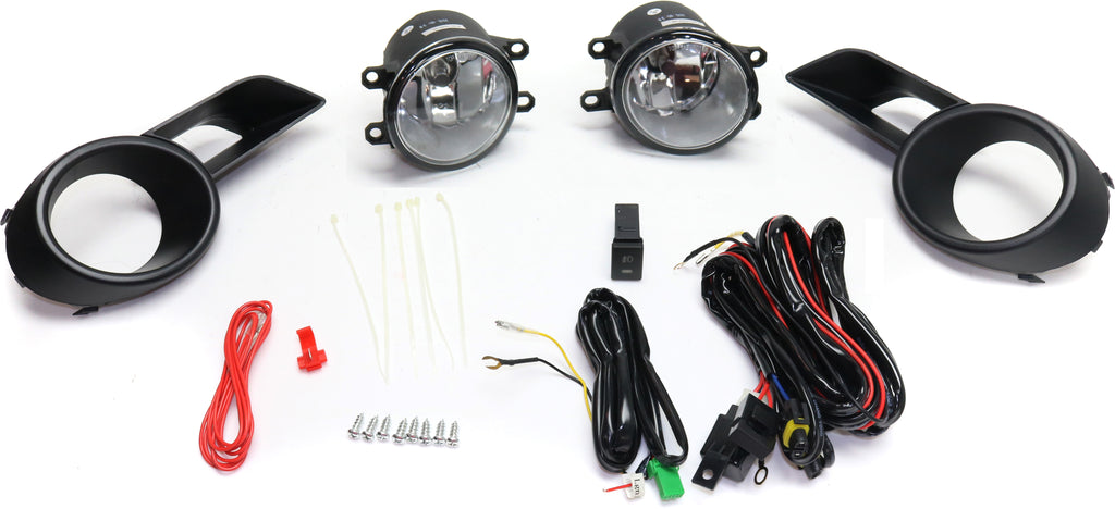 HIGHLANDER 08-11 FRONT FOG LAMP RH AND LH, Assembly, Halogen, Clear Lens
