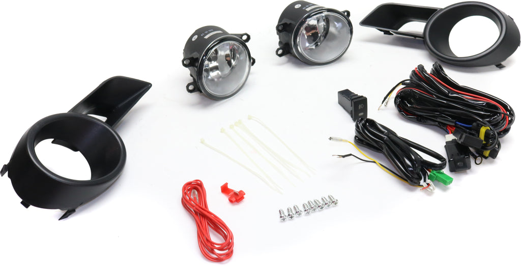 HIGHLANDER 08-11 FRONT FOG LAMP RH AND LH, Assembly, Halogen, Clear Lens
