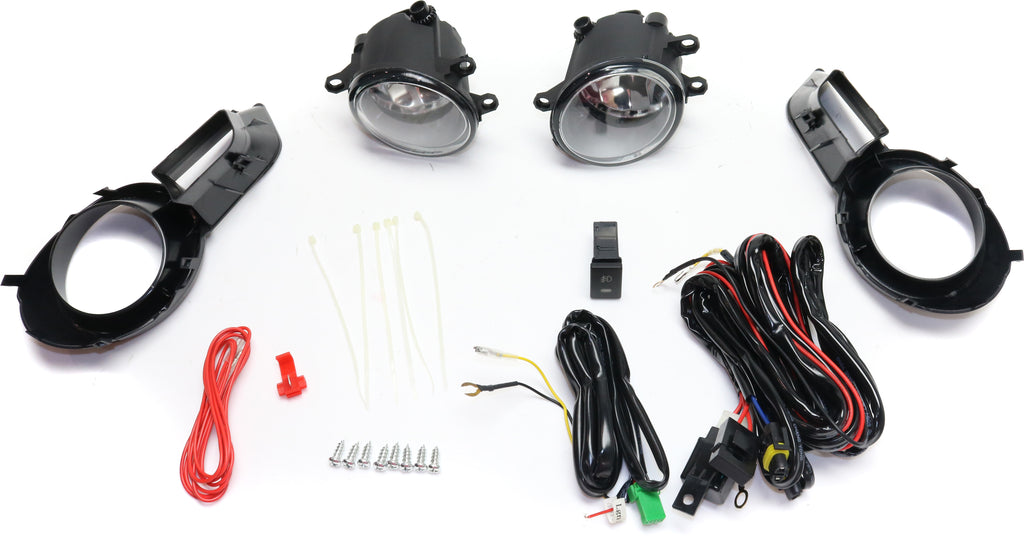 HIGHLANDER 08-11 FRONT FOG LAMP RH AND LH, Assembly, Halogen, Clear Lens