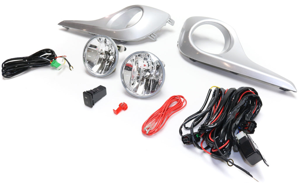 HIGHLANDER 12-13 FRONT FOG LAMP RH AND LH, Assembly, Halogen, Clear Lens