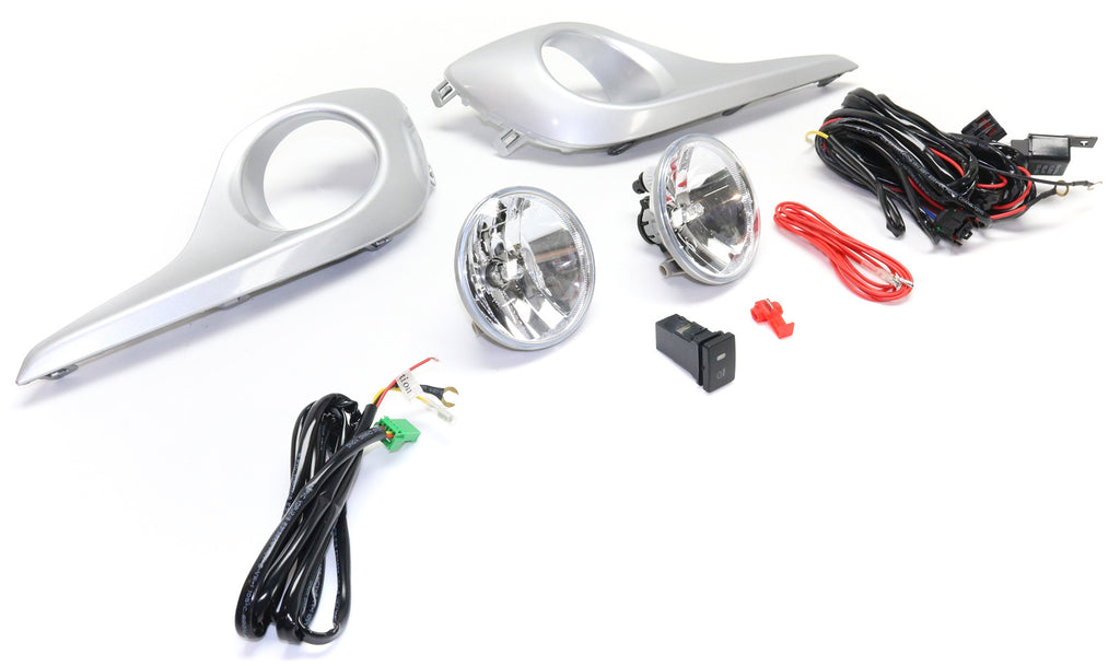 HIGHLANDER 12-13 FRONT FOG LAMP RH AND LH, Assembly, Halogen, Clear Lens