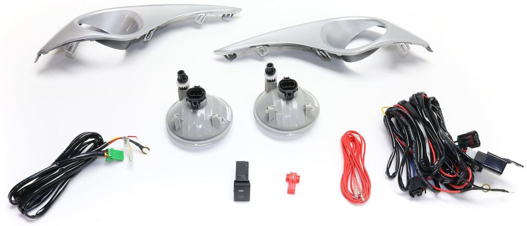 HIGHLANDER 12-13 FRONT FOG LAMP RH AND LH, Assembly, Halogen, Clear Lens