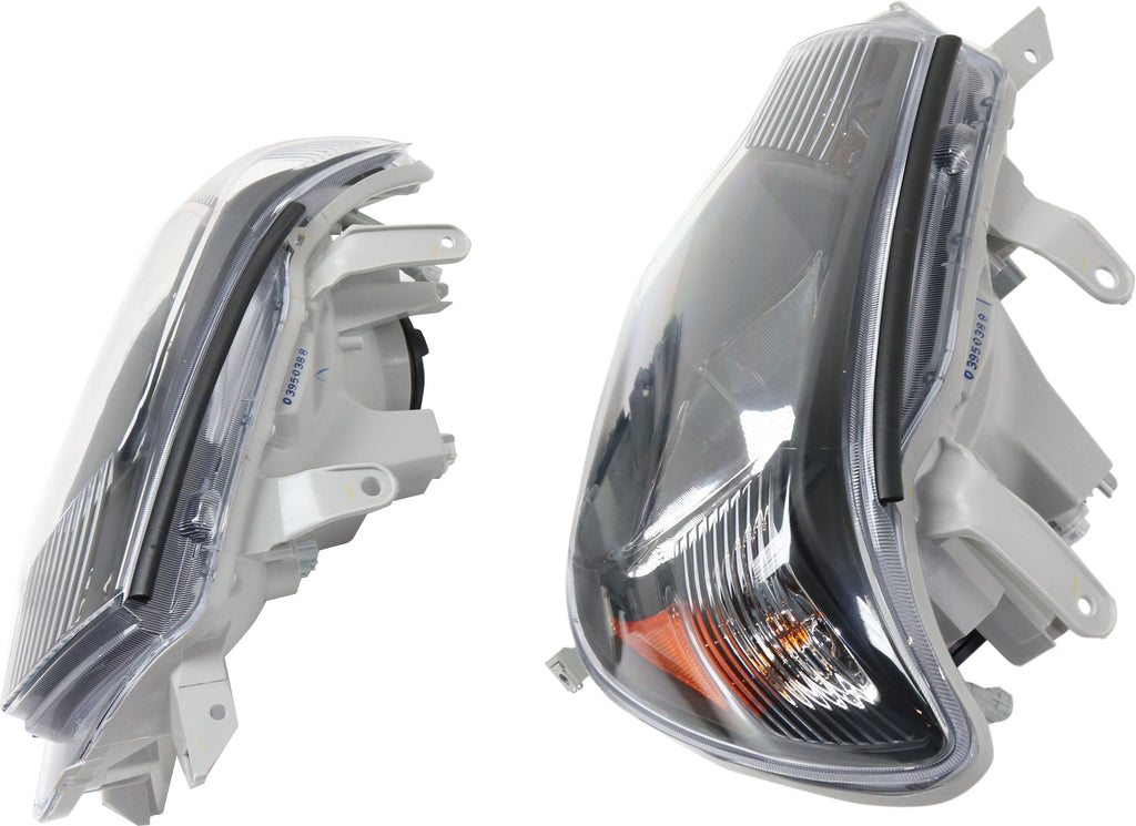 TACOMA 12-15 HEAD LAMP RH AND LH, Assembly, Halogen, Black Interior, (14-15, Type 1)