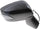LEGACY/OUTBACK 15-17 MIRROR RH, Power, Manual Folding, Heated, Paintable, w/ Signal Light, w/o BSD, (Outback, To 3-17)