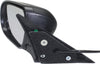 LEGACY/OUTBACK 05-07 MIRROR LH, Power, Manual Folding, Non-Heated, Paintable