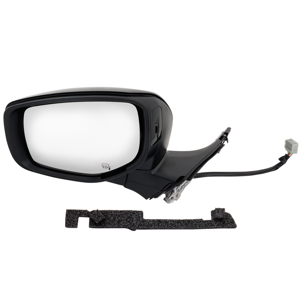 LEGACY/OUTBACK 20-22 MIRROR LH, Power, Manual Folding, Heated, Chrome, w/ In-housing Signal Light, Memory, Blind Spot Glass, w/o Puddle Light, Auto-Dimming