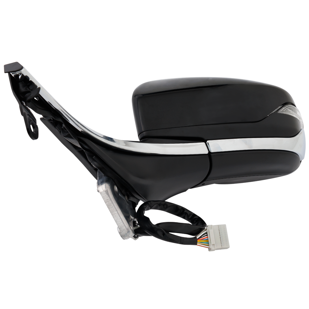 LEGACY/OUTBACK 20-22 MIRROR LH, Power, Manual Folding, Heated, Chrome, w/ In-housing Signal Light, Memory, Blind Spot Glass, w/o Puddle Light, Auto-Dimming
