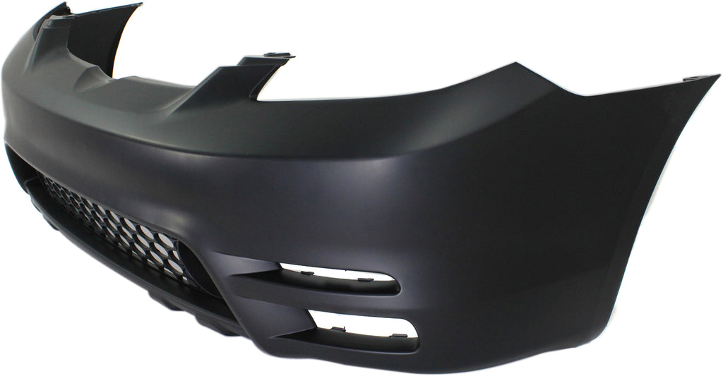 Front Bumper Cover Primed For 2003-2004 Base Toyota Matrix Without Spoiler Holes XR Model Replacement T010308P