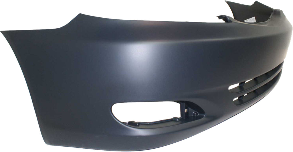 Front Bumper Cover Primed For 2002-2004 Toyota Camry With Fog Light Holes SE Model USA Built Vehicle Replacement T010312P