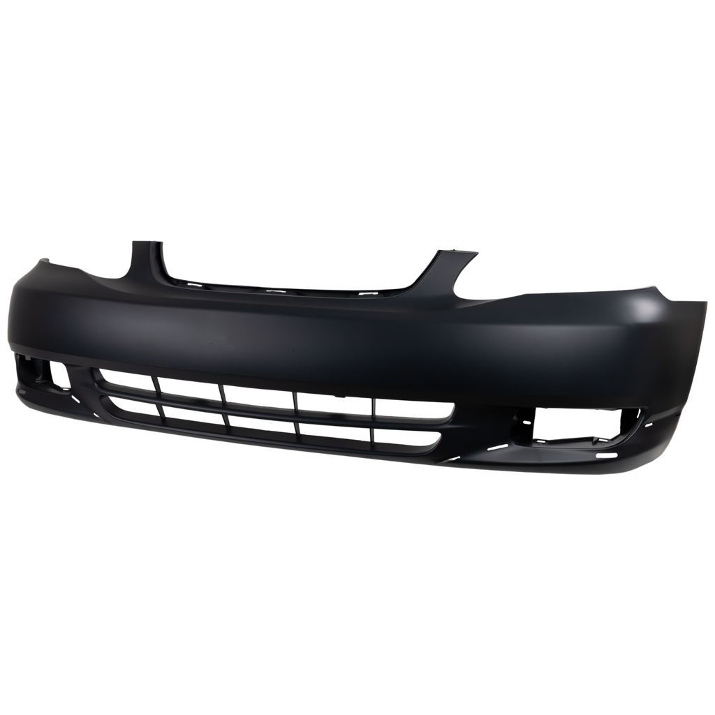 COROLLA 03-04 FRONT BUMPER COVER, Primed, S Model, w/ Signal Light Holes