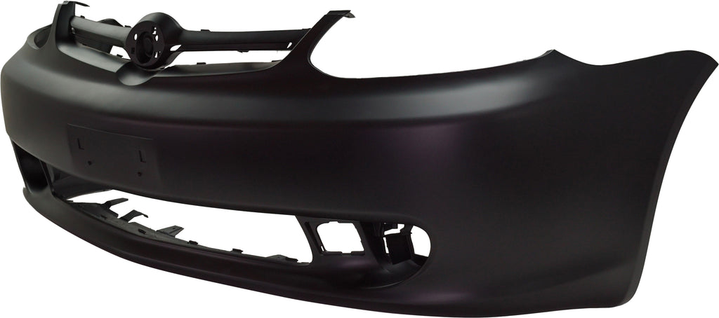 Front Bumper Cover Primed For 2003-2005 Toyota Echo Without Spoiler Holes Sedan Replacement T010324P