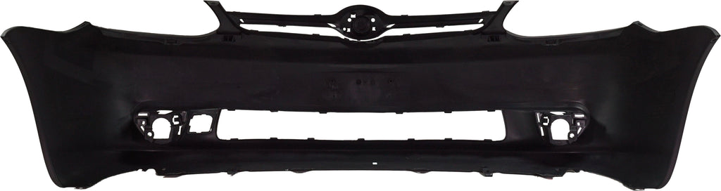 Front Bumper Cover Primed For 2003-2005 Toyota Echo Without Spoiler Holes Sedan Replacement T010324P