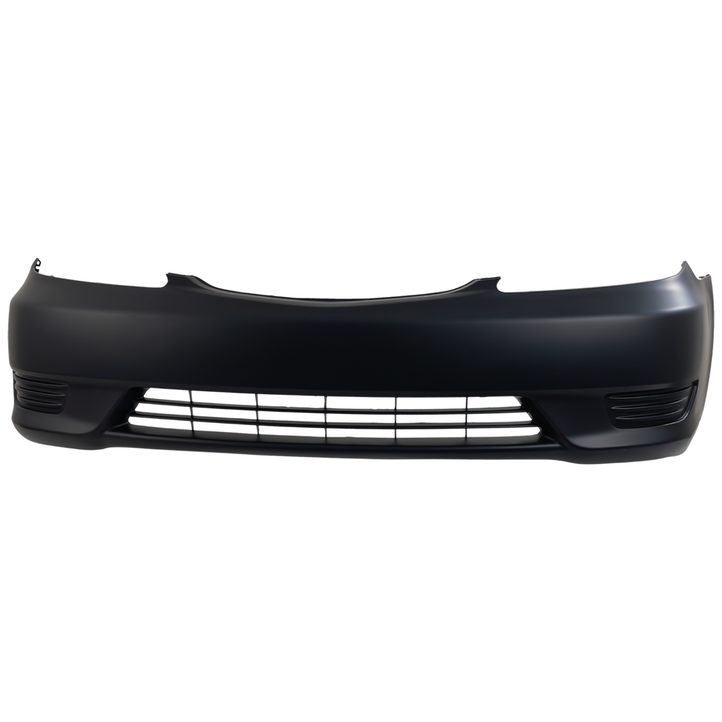 CAMRY 05-06 FRONT BUMPER COVER, Primed, w/o Fog Light Holes, LE/XLE Models, USA Built - CAPA