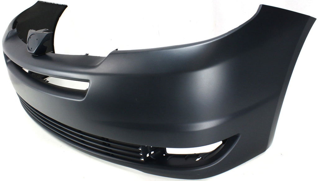 SIENNA 04-05 FRONT BUMPER COVER, Primed, w/o Park Assist Snsr Holes, w/o Radar Cruise Control