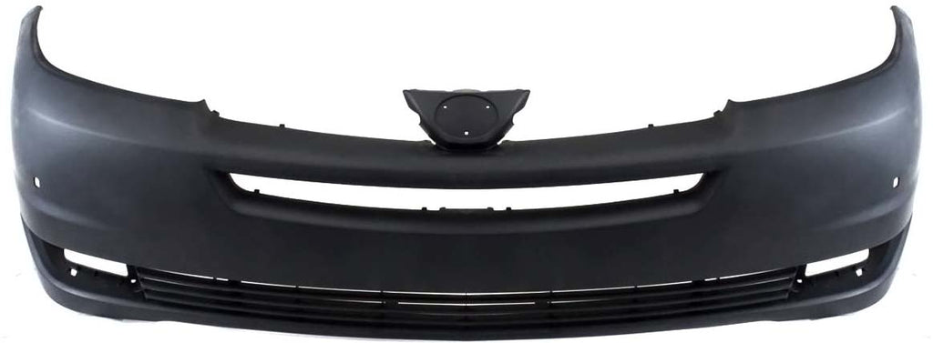 SIENNA 04-05 FRONT BUMPER COVER, Primed, w/o Park Assist Snsr Holes, w/ Radar Cruise Control