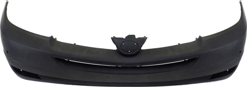 Front Bumper Cover Primed For 2004-2005 Toyota Sienna Without Park Assist Snsr Holes With Radar Cruise Control Replacement T010340P