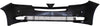 Front Bumper Cover Primed For 2004-2005 Toyota Sienna Without Park Assist Snsr Holes With Radar Cruise Control Replacement T010340P