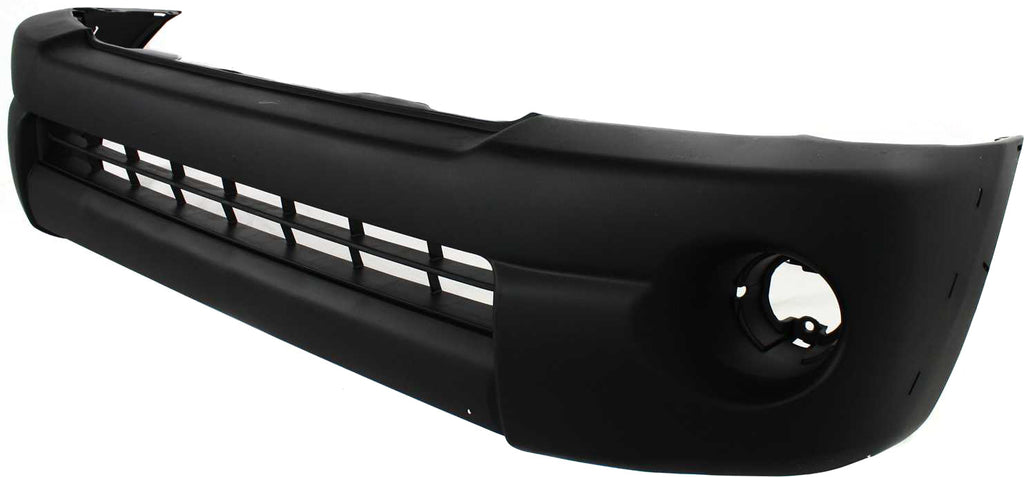 TACOMA 05-11 FRONT BUMPER COVER, Textured, w/ Fog Light Holes and Extension Hole, Base/PreRunner Models - CAPA