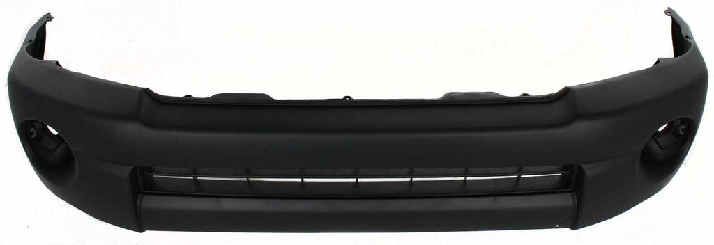 TACOMA 05-11 FRONT BUMPER COVER, Textured, w/ Fog Light Holes and Extension Hole, Base/PreRunner Models - CAPA