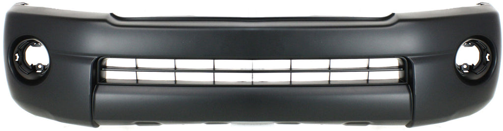 TACOMA 05-11 FRONT BUMPER COVER, Textured, w/ Fog Light Holes and Extension Hole, Base/PreRunner Models 2WD/4WD