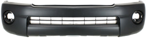 TACOMA 05-11 FRONT BUMPER COVER, Textured, w/ Fog Light Holes and Extension Hole, Base/PreRunner Models 2WD/4WD