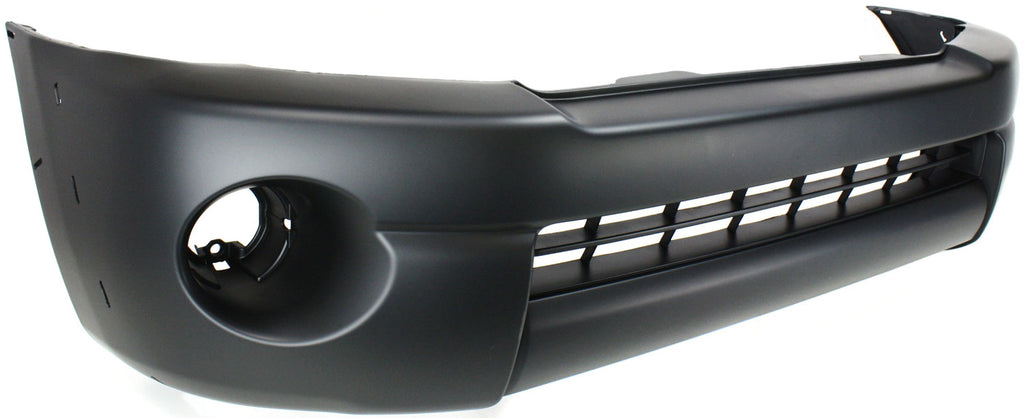 TACOMA 05-11 FRONT BUMPER COVER, Textured, w/ Fog Light Holes and Extension Hole, Base/PreRunner Models 2WD/4WD