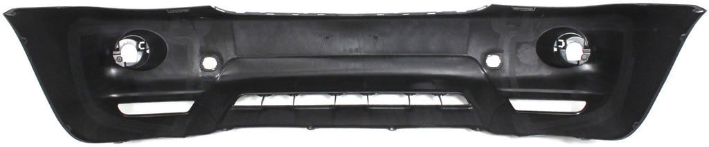 Front Bumper Cover Primed For 2004-2007 Toyota Highlander With Fog Light Holes Replacement T010359P