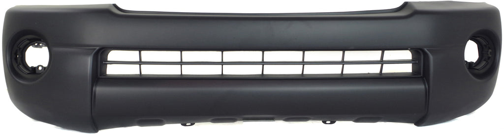 TACOMA 05-11 FRONT BUMPER COVER, Textured, Base Model, w/o Spoiler and Fender Flare Extension Holes, RWD. 2.7L Eng.