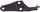AVALON 00-04 FRONT BUMPER BRACKET RH