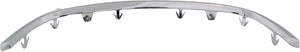 COROLLA 01-02 GRILLE MOLDING, Plastic, Chrome/Black