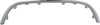 COROLLA 01-02 GRILLE MOLDING, Plastic, Chrome/Black