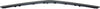 PRIUS 04-05 FRONT BUMPER MOLDING, Plastic, Black