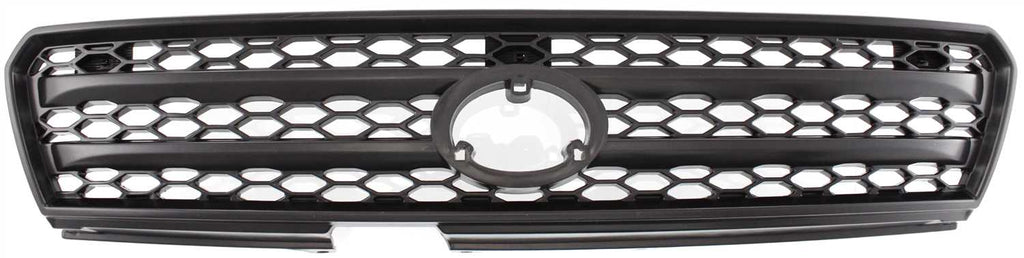 RAV4 01-03 GRILLE, Horizontal Bar Insert, Painted Black Shell and Insert