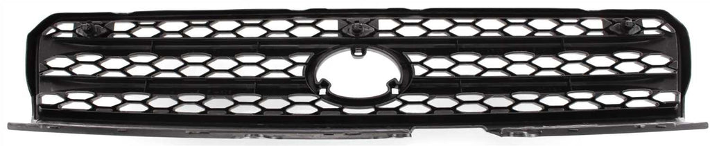 RAV4 01-03 GRILLE, Horizontal Bar Insert, Painted Black Shell and Insert