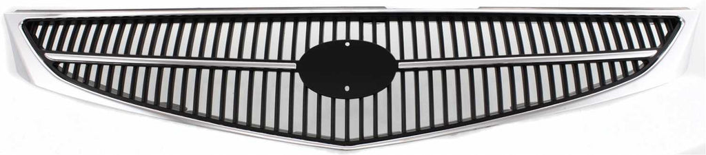 SOLARA 99-01 GRILLE, Chrome Shell/Painted Black Insert