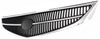 SOLARA 99-01 GRILLE, Chrome Shell/Painted Black Insert