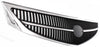 SOLARA 99-01 GRILLE, Chrome Shell/Painted Black Insert