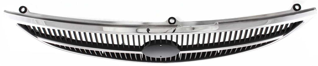 SOLARA 99-01 GRILLE, Chrome Shell/Painted Black Insert