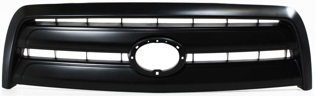 TUNDRA 03-06 GRILLE, ABS Plastic, Painted Black Shell and Insert, Regular/Access Cab, Base Model