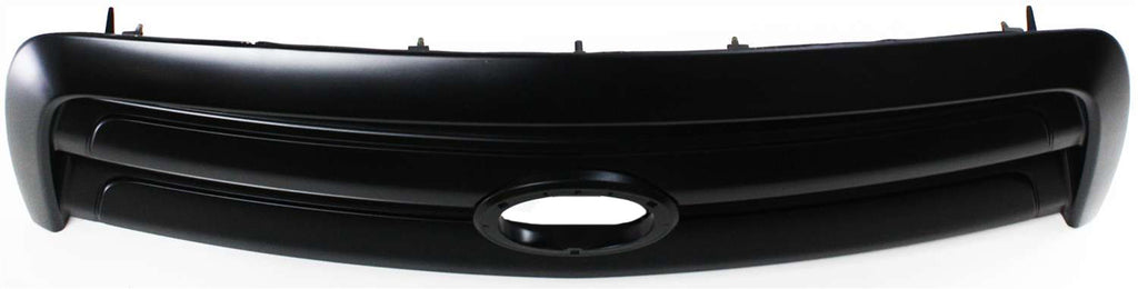 TUNDRA 03-06 GRILLE, ABS Plastic, Painted Black Shell and Insert, Regular/Access Cab, Base Model