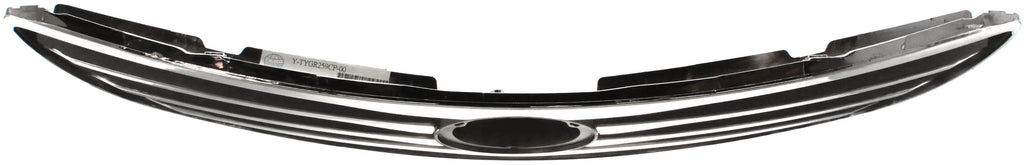 CAMRY 05-06 GRILLE, ABS Plastic, Chrome Shell/Painted Silver Insert, USA Built, LE/XLE Model