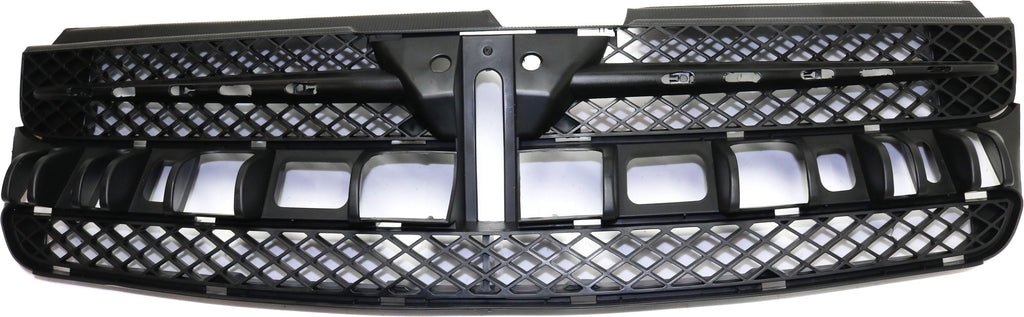 SIENNA 04-05 GRILLE, Black Shell and Insert, w/ Chrome Insert