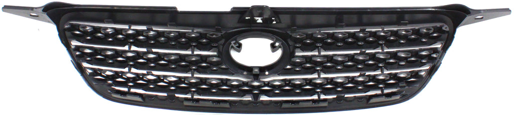 COROLLA 05-06 GRILLE, Painted Gray Shell and Insert, XRS Model