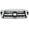 TACOMA 05-08 GRILLE, Chrome Shell/Black Insert