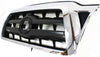 TACOMA 05-08 GRILLE, Chrome Shell/Black Insert