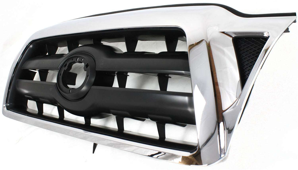 TACOMA 05-08 GRILLE, Chrome Shell/Black Insert